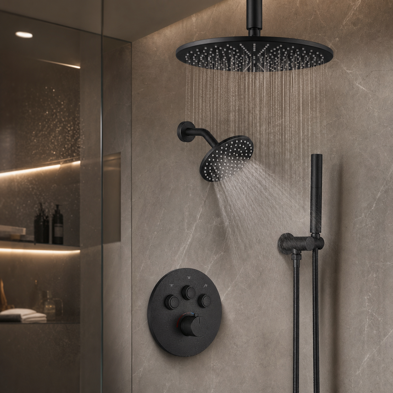 VANFOXLE luxury shower scene main image