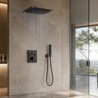VANFOXLE shower system installed in luxury bathroom scene