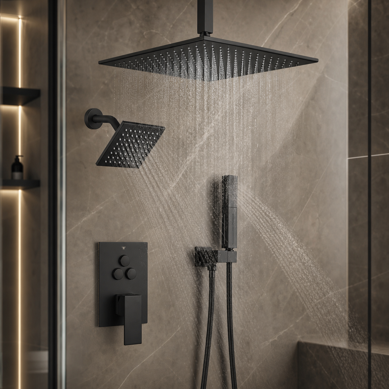 VANFOXLE luxury shower scene main image