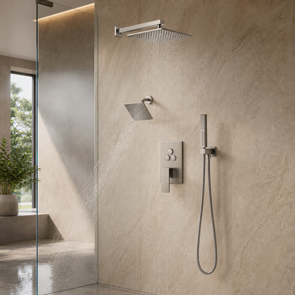 VANFOXLE luxury shower scene main image